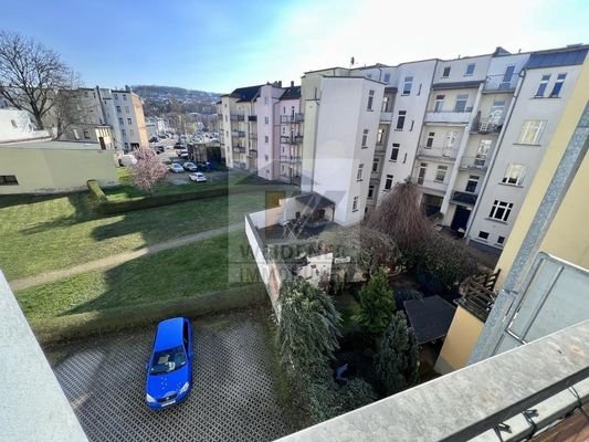 Balkon Ausblick
