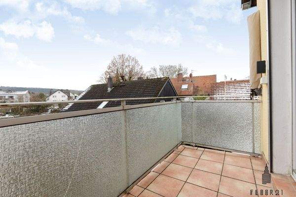 Balkon im Obergeschoss
