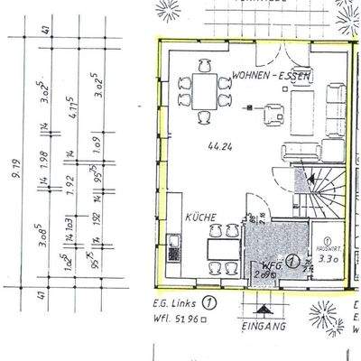 Grundriss Erdgeschoss aktuell