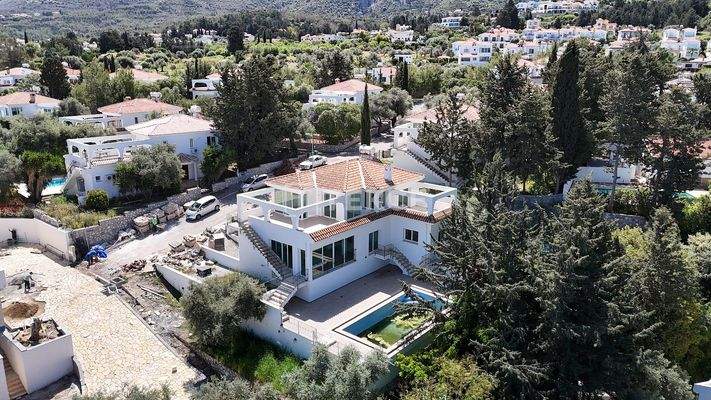 Sea and Mountain View Villas in North Cyprus Girne