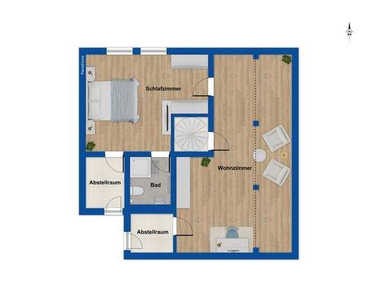 Grundriss Dachgeschoss