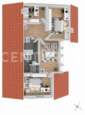 Grundriss Dachgeschoss