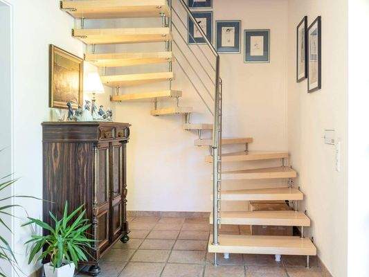 Kenngott-Treppe ohne Wangen