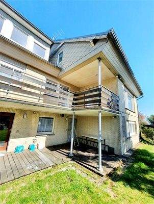 Außenansicht Balkon und Terras