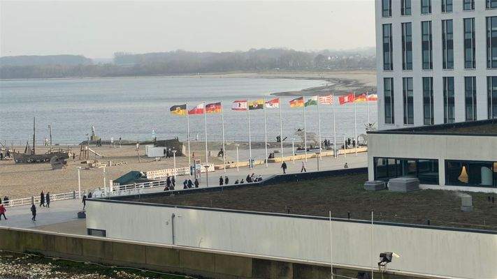 Blick auf den Strand