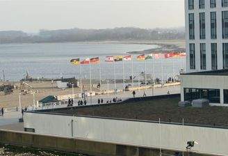 Blick auf den Strand