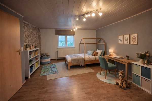 Kinderzimer - virtually staged