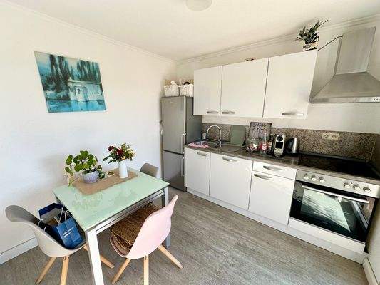 Küche vom Gäste-Apartment