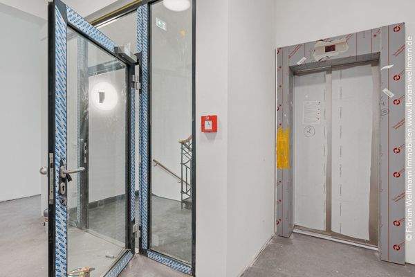 Eingangsbereich im 2. Obergeschoss.