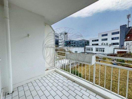 Überdachter Balkon (Loggia)