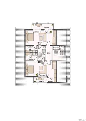 Grundriss Dachgeschoss