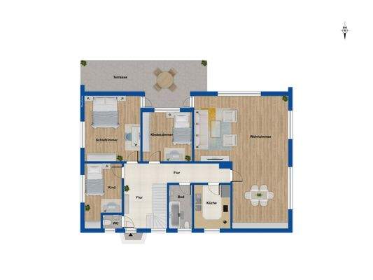 Grundriss Erdgeschoss