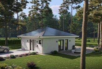 Ansicht Eingang/Terrasse