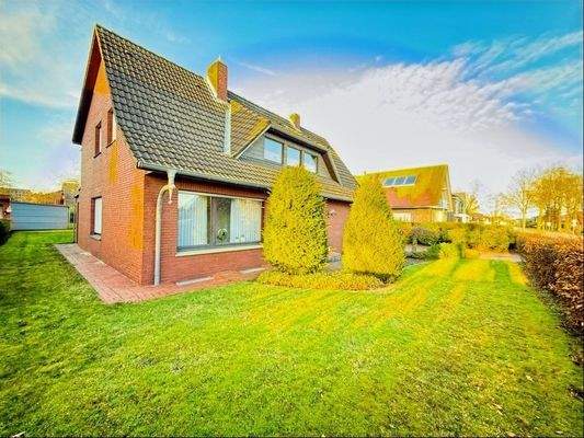 Rückansicht des Hauses