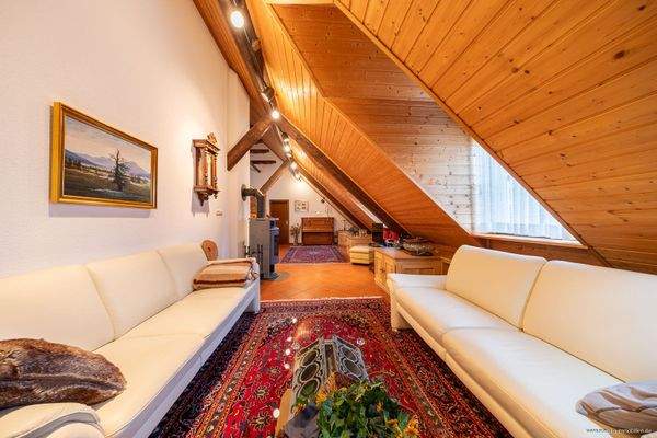 Einheit im Obergeschoss: gemütliches Wohnzimmer