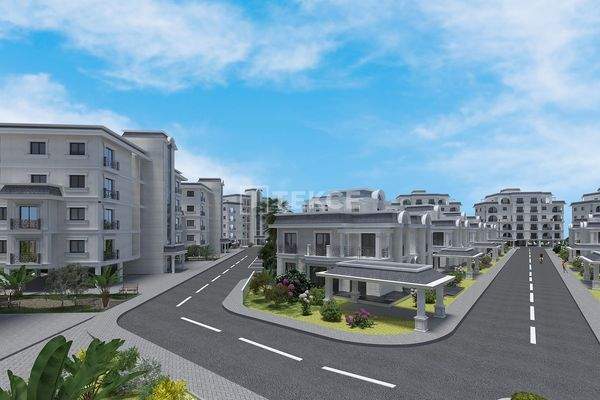 Real Estate near Sea with Community Pool in North Cyprus İskele