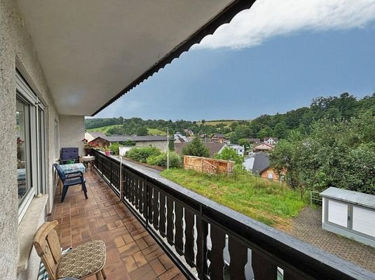 Balkon im 1. Obergeschoss