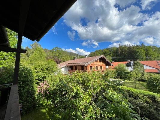 Balkon Aussicht Berge 