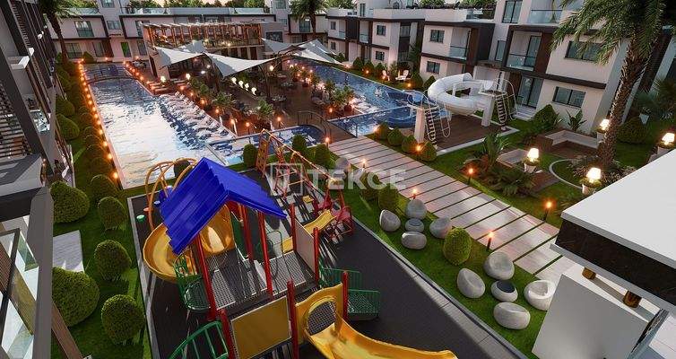 Apartments for Sale in a Fully Equipped Complex in Iskele Salamis