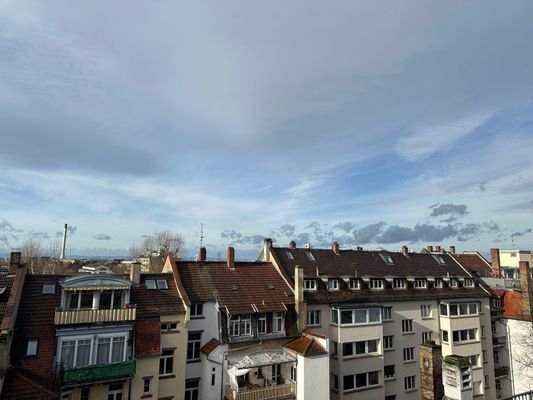 Ausblick Terrasse Spitzboden 