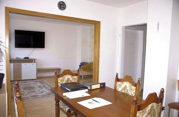 Wohn-/Esszimmer im Erdgeschoss