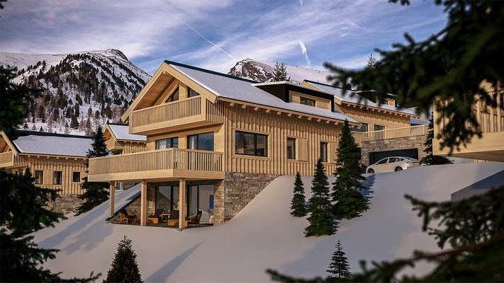 KITZIMMO-exklusives Almchalet 1 in Toplage kaufen - Immobilien Falkertsee Kärnten.