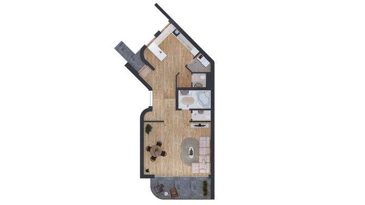 EG (Eingang) + OG (2D-Ansicht)