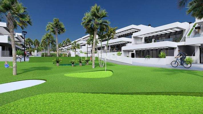 Contemporary Golf Apartments in a Lush Complex in Algorfa