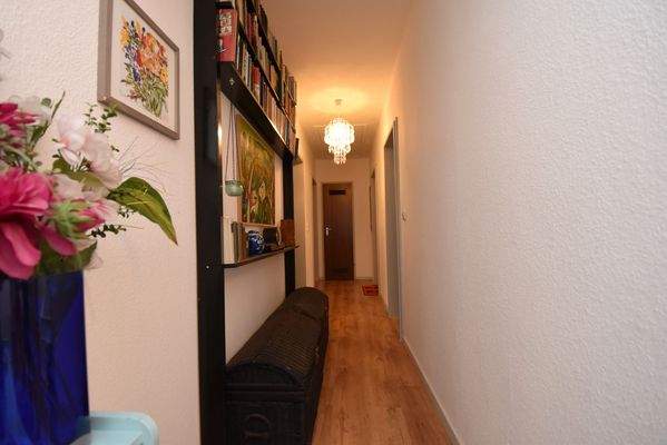 Flur in Richtung Schlafräume