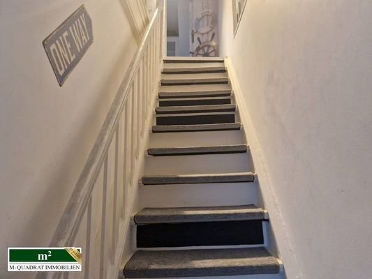 Treppe zum 2. OG