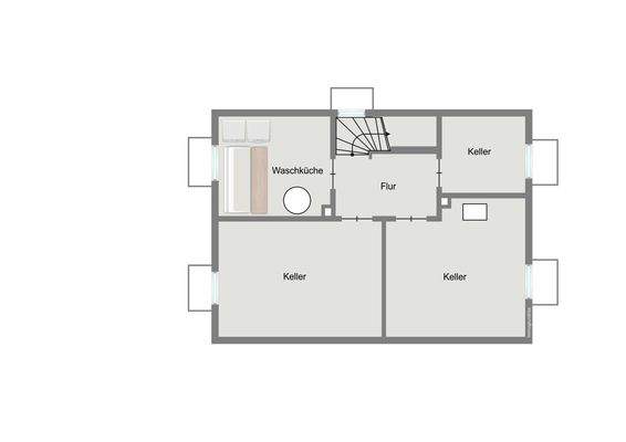 Grundriss Kellergeschoss