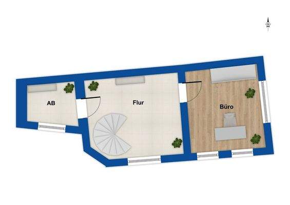 Grundriss Obergeschoss