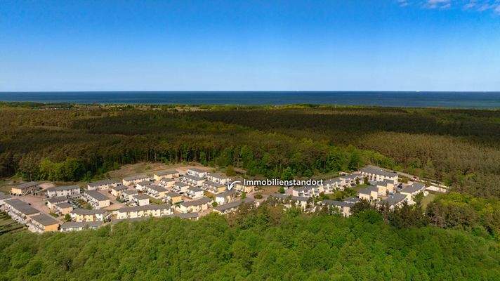Luftansicht Immobilienstandort