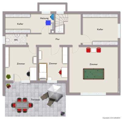 Grundriss Untergeschoss