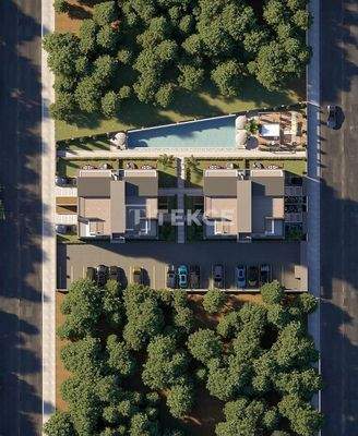 Apartments in a Complex with a Pool Near Airport in Antalya