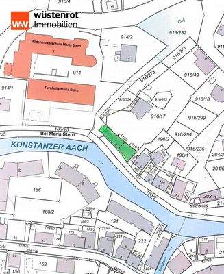 grün markierter Bereich