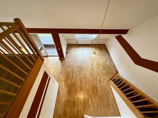 Blick aus der Galerie