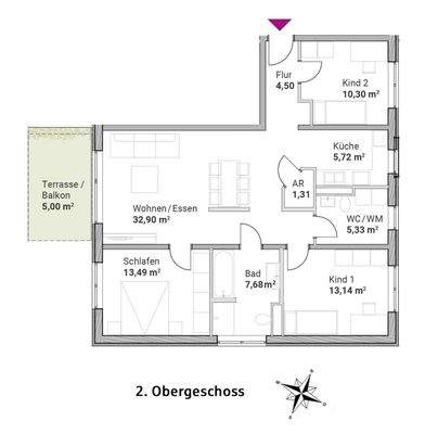 Wohnung 38 (Wohnungstyp C)