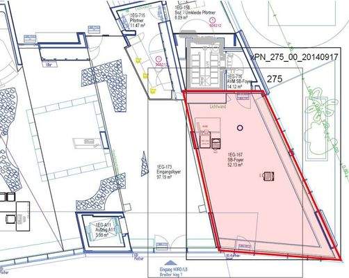 Grundriss EG - 52m²