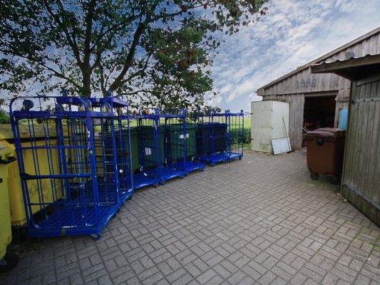 Lagerflächen, Müllplatz etc.