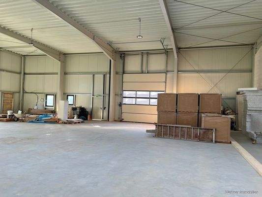 Blick Richtung Segmenttor