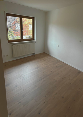 Blick ins Schlafzimmer