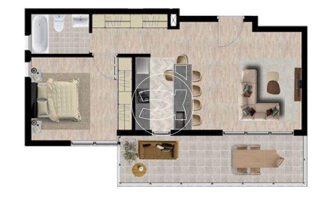 Atemberaubende Wohnung