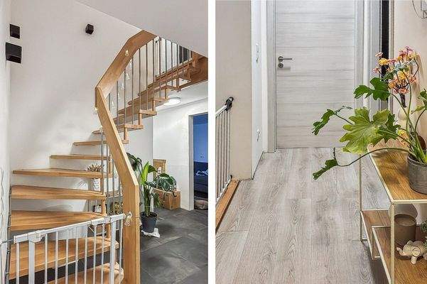 Treppe ins DG und Flur DG