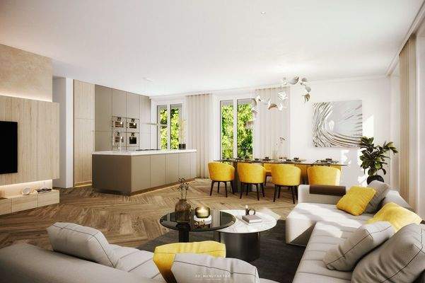 Architekturvisualisierung KBP INT TOP4 WZ