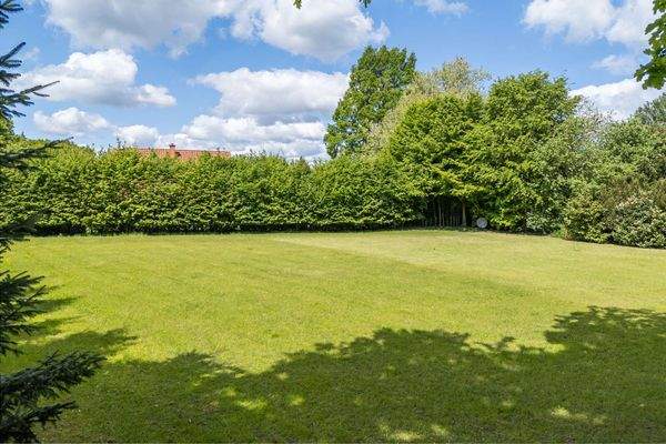 Blick über das Grundstück