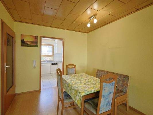 Direkter Essbereich bei der Küche