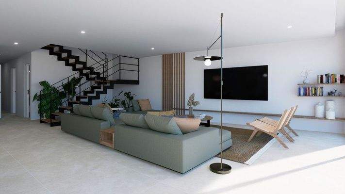 Reihenhaus mit Panoramablick auf die Berge zum Verkauf in Campanet, Mallorca