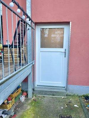 Neue Tür zum Garten