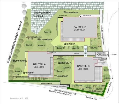 Lageplan Häuser 